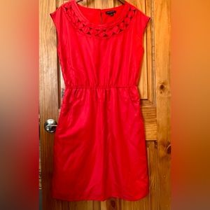 Classy Red Cocktail Holiday Dress